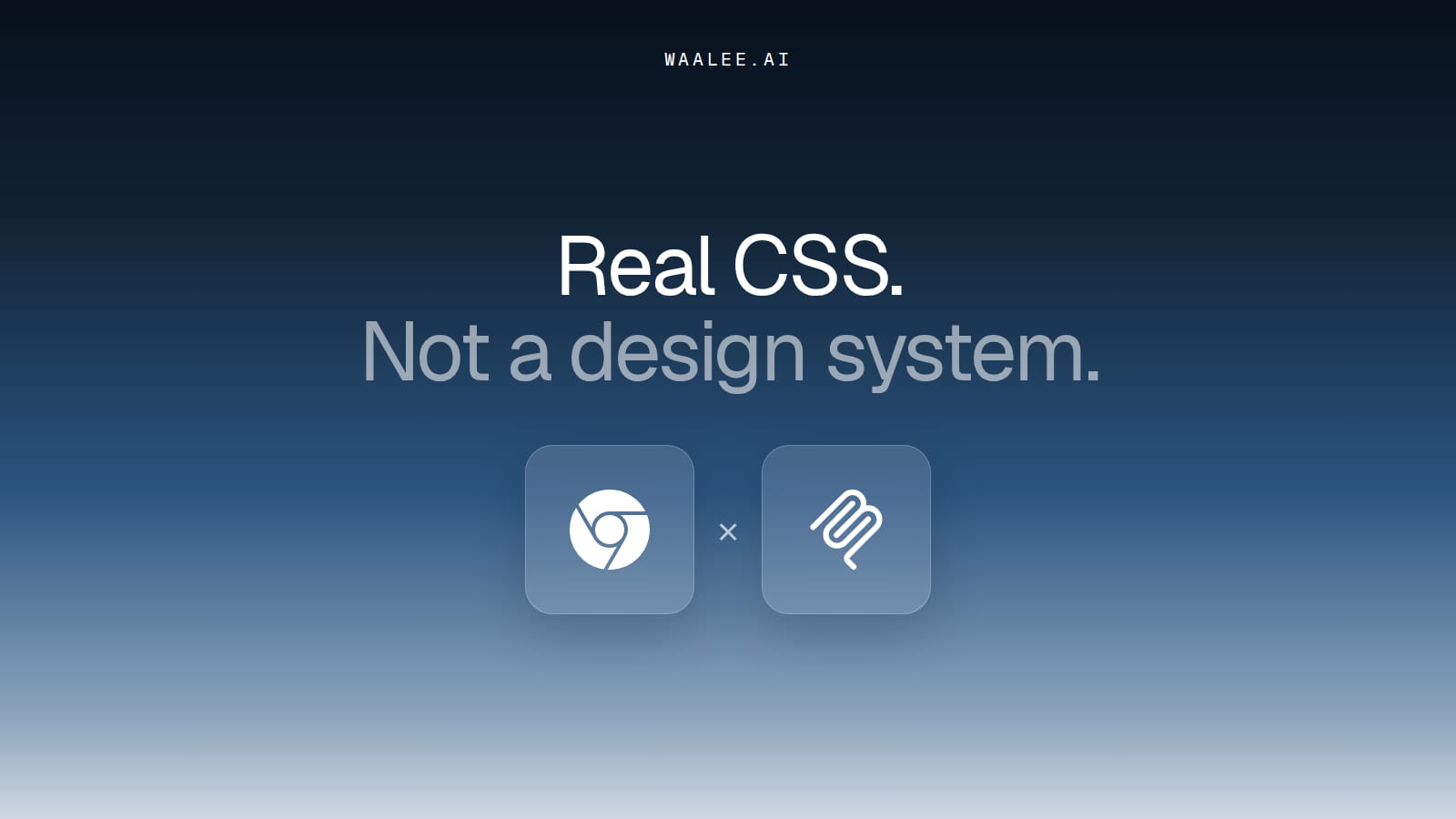 Chrome DevTools MCP gives agents real CSS. Not a design system