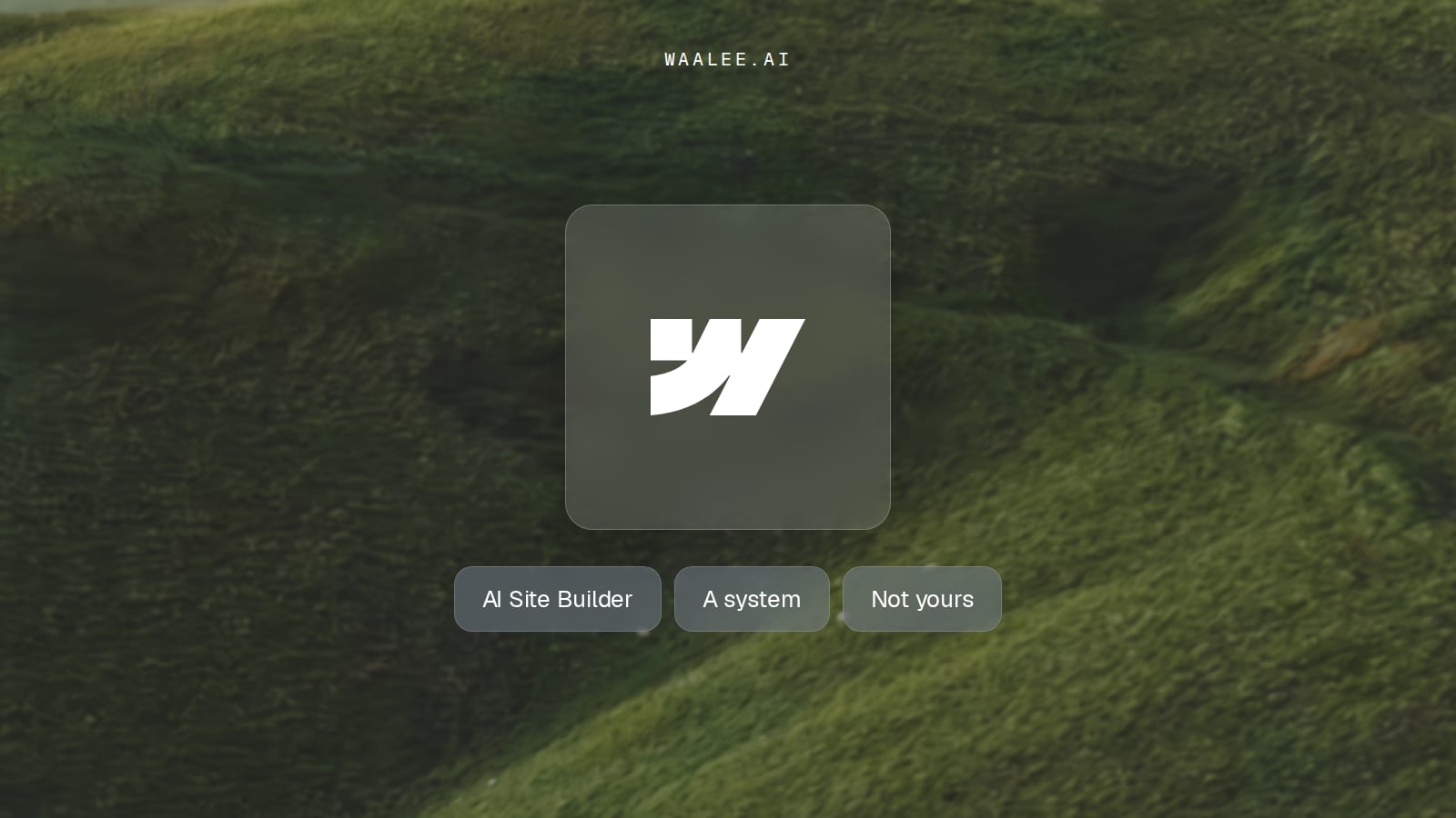 Webflow's AI Site Builder makes a design system. Not your brand's